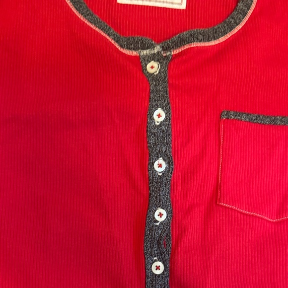 Abercrombie & Fitch Red and Gray Women’s Pajama Onsie - Picture 4 of 8